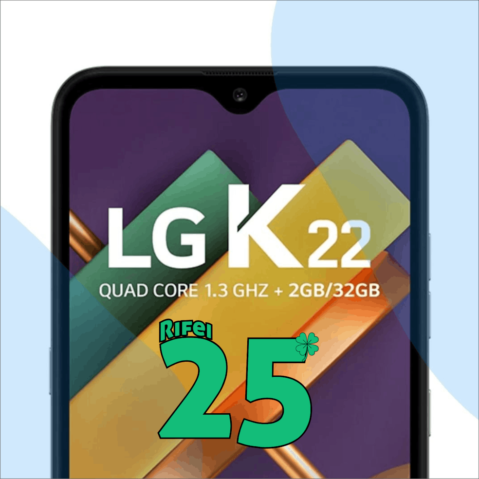 LG K22 - NOVO - LACRADO