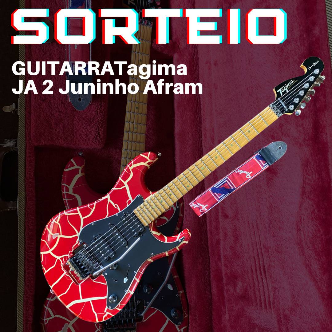 SORTEIO GUITARRA MORADA