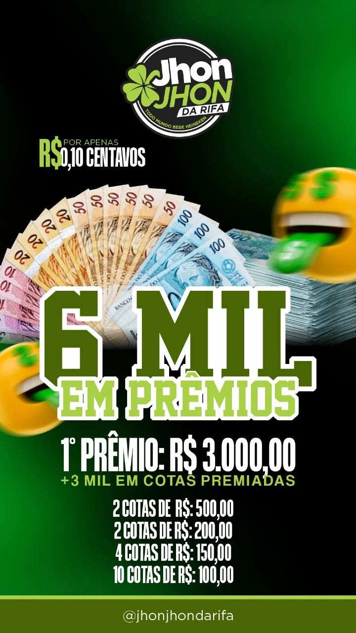 6 Mil na Conta Vem Com o Jhon Jhon