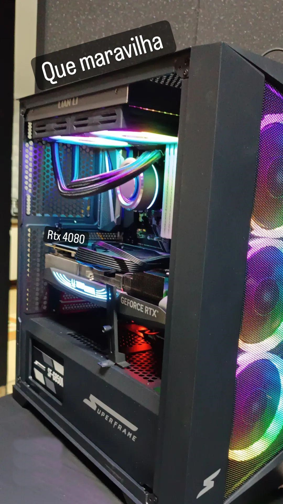 PC dos sonhos com kit i9 e 4080