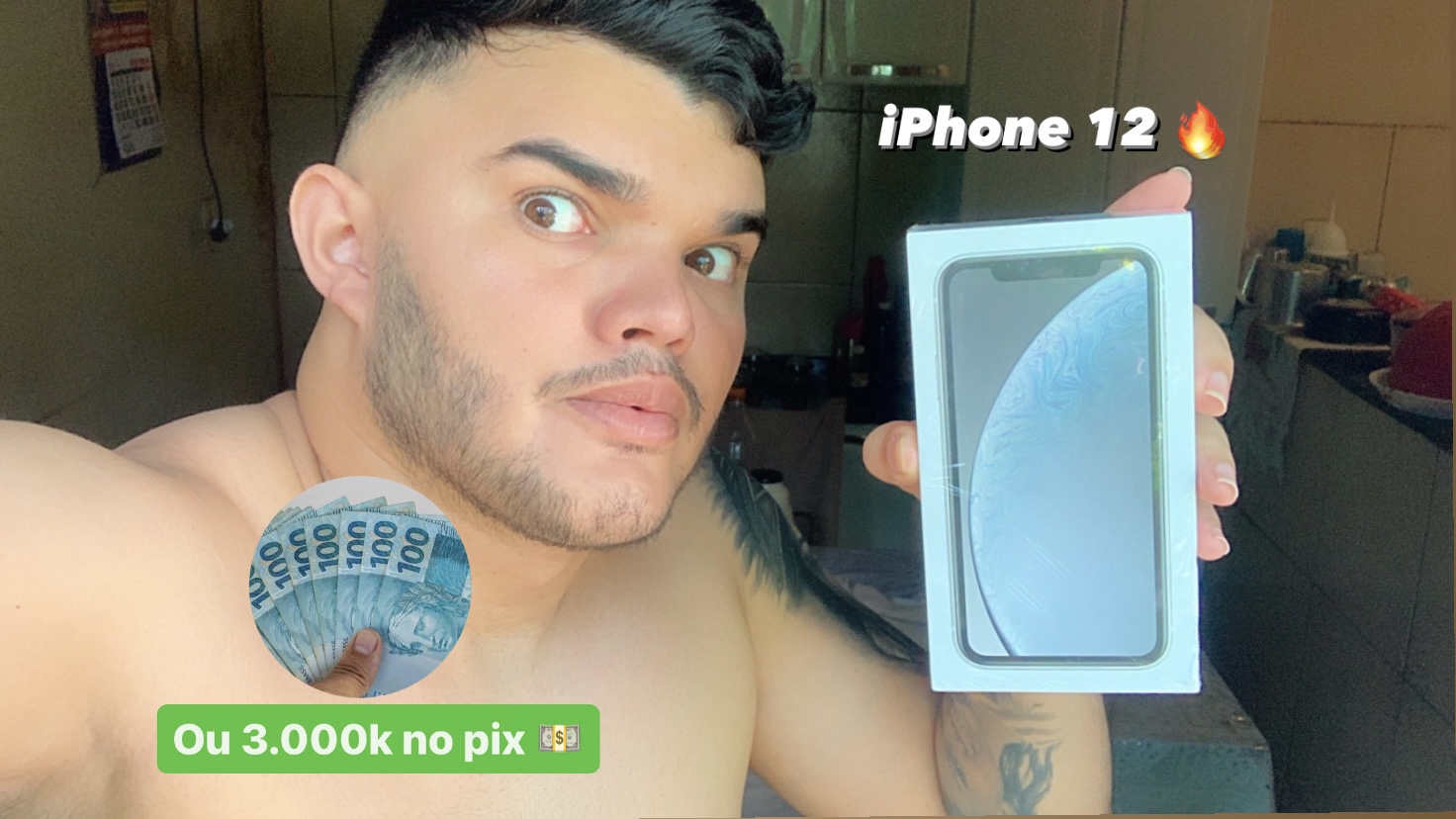 iPhone 12 ou 3.000 na conta
