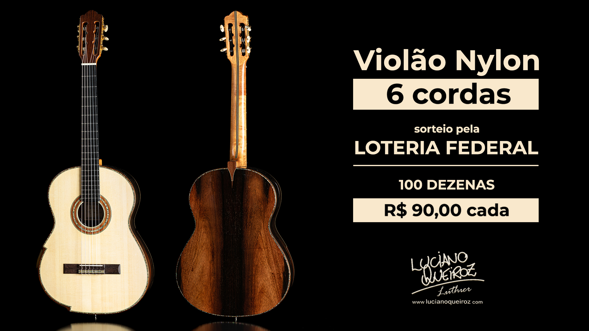 Violão Nylon - Luthier Luciano Queiroz