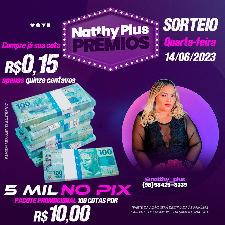 R$5.000,00 no PIX ✅️🔥🎁🤑🍀