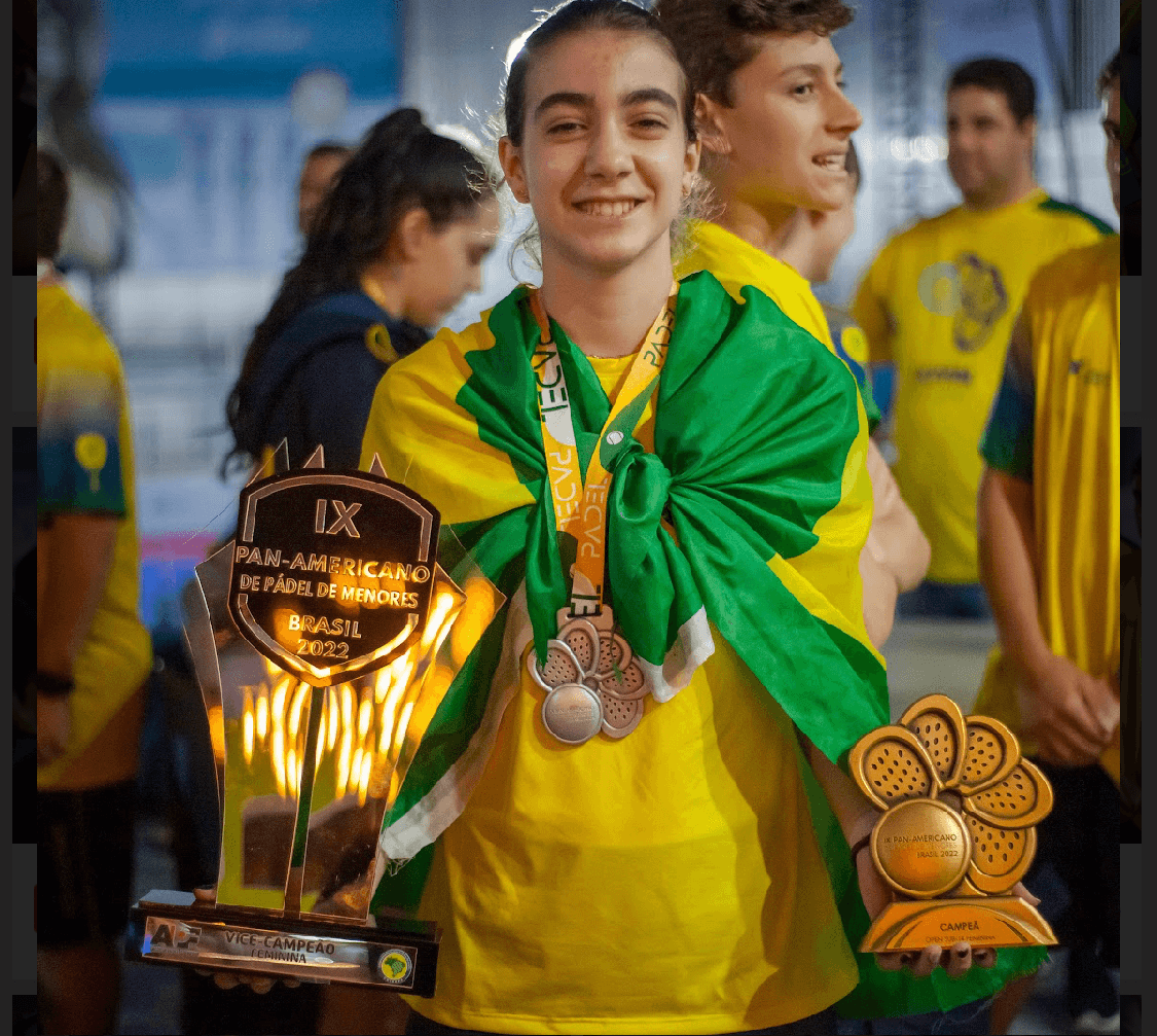 Juju rumo ao Mundial de Padel no Paraguai 🇧🇷