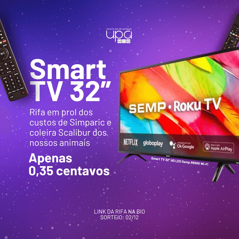 SMART TV 32”