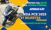 Moto PCX 2023 ou R$ 22 Mil no PIX na Hora!