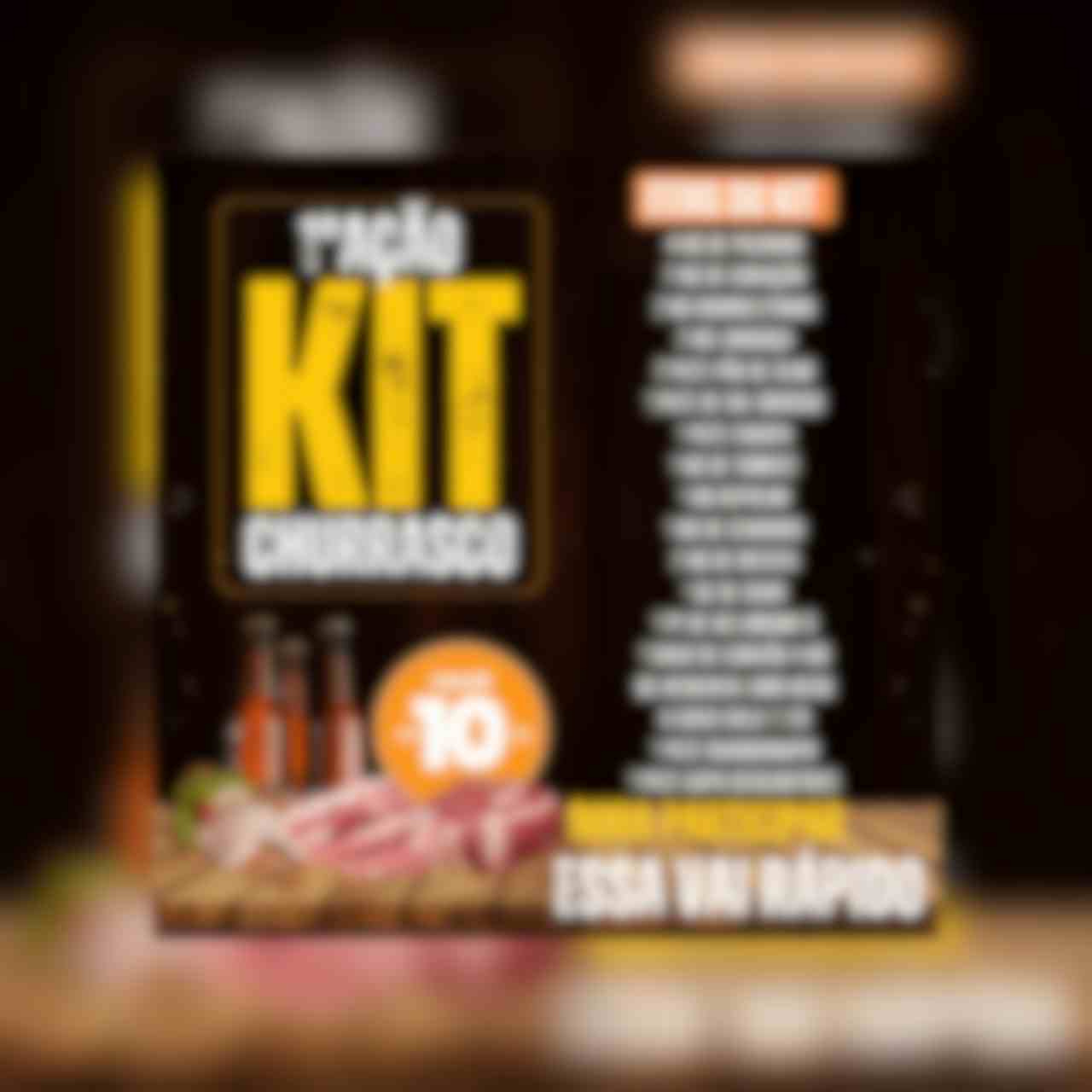 KIT CHURRASCO COMPLETO/PICANHA HEINEKEN E MUITO MAIS