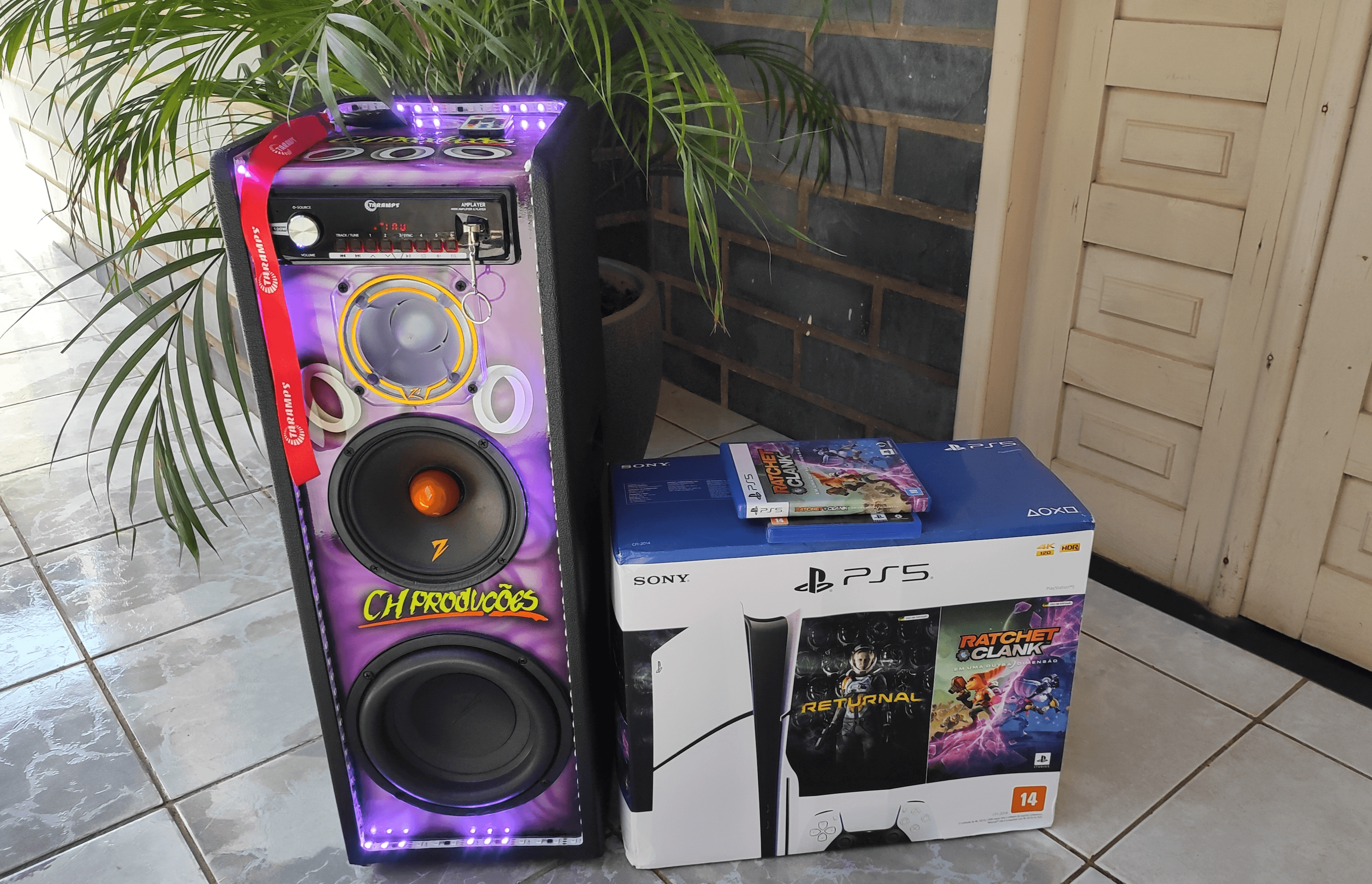 6° Edição - Playstation 5 + Caixa Torre Zetta