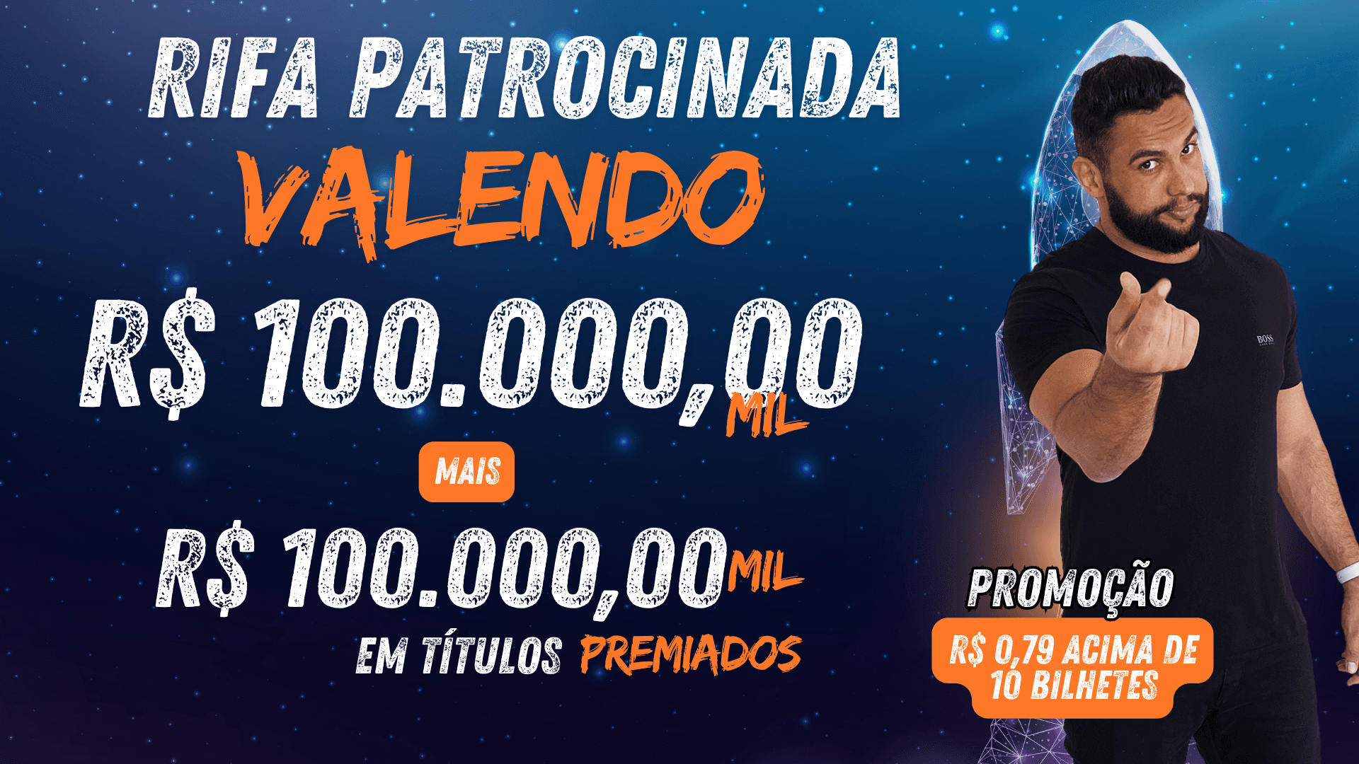 R$ 200.000,00 EM PRÊMIOS