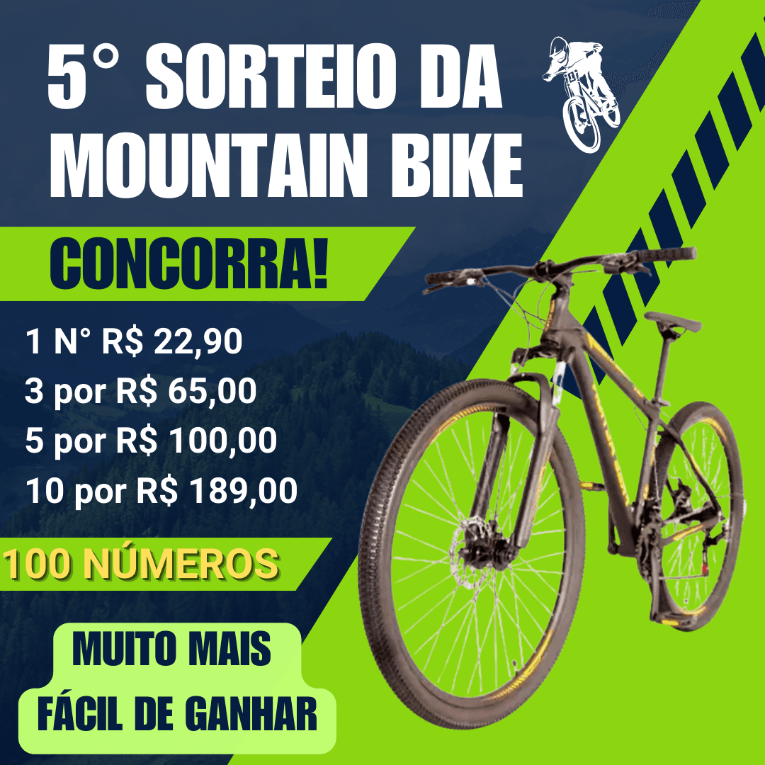 5° Sorteio da Mountain Bike