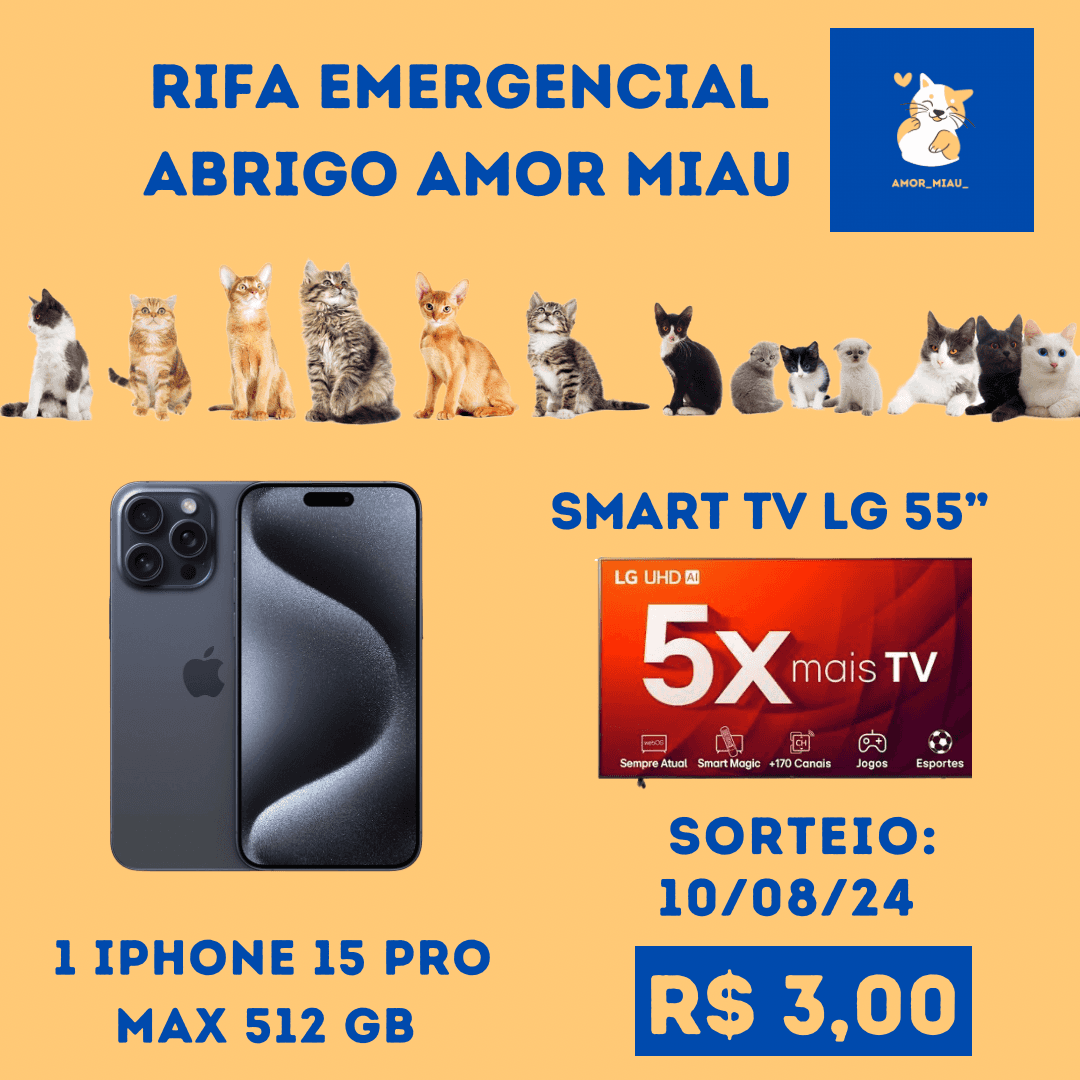 RIFA EMERGENCIAL AMOR MIAU