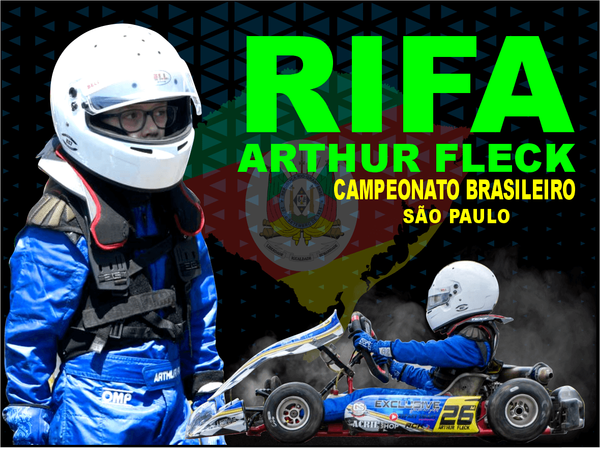 Arthur Fleck no Campeonato Brasileiro de Kart em SP