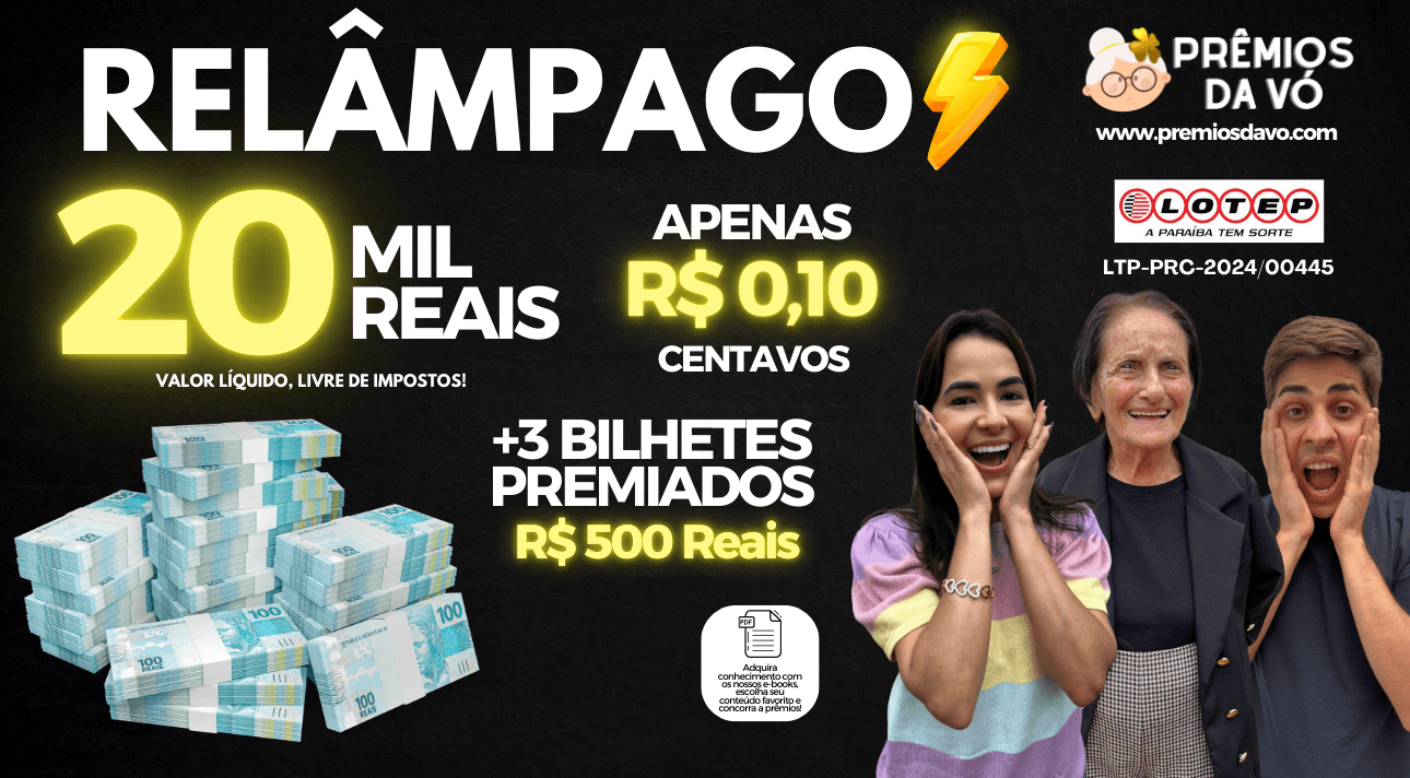 R$ 20 MIL + E-BOOK´S 😱 POR R$ 0,10 CENTAVOS