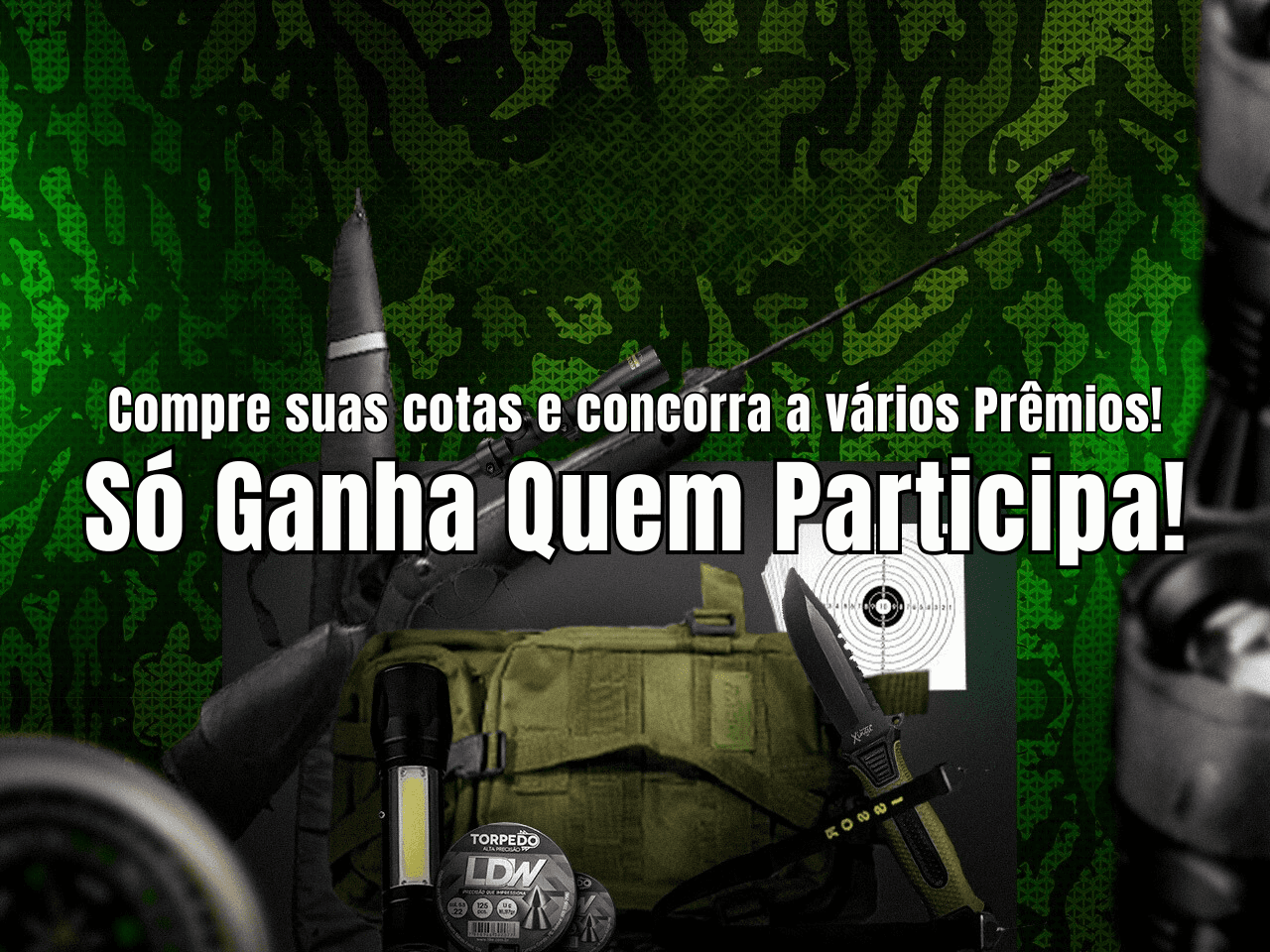 Kit Carabina de Pressão