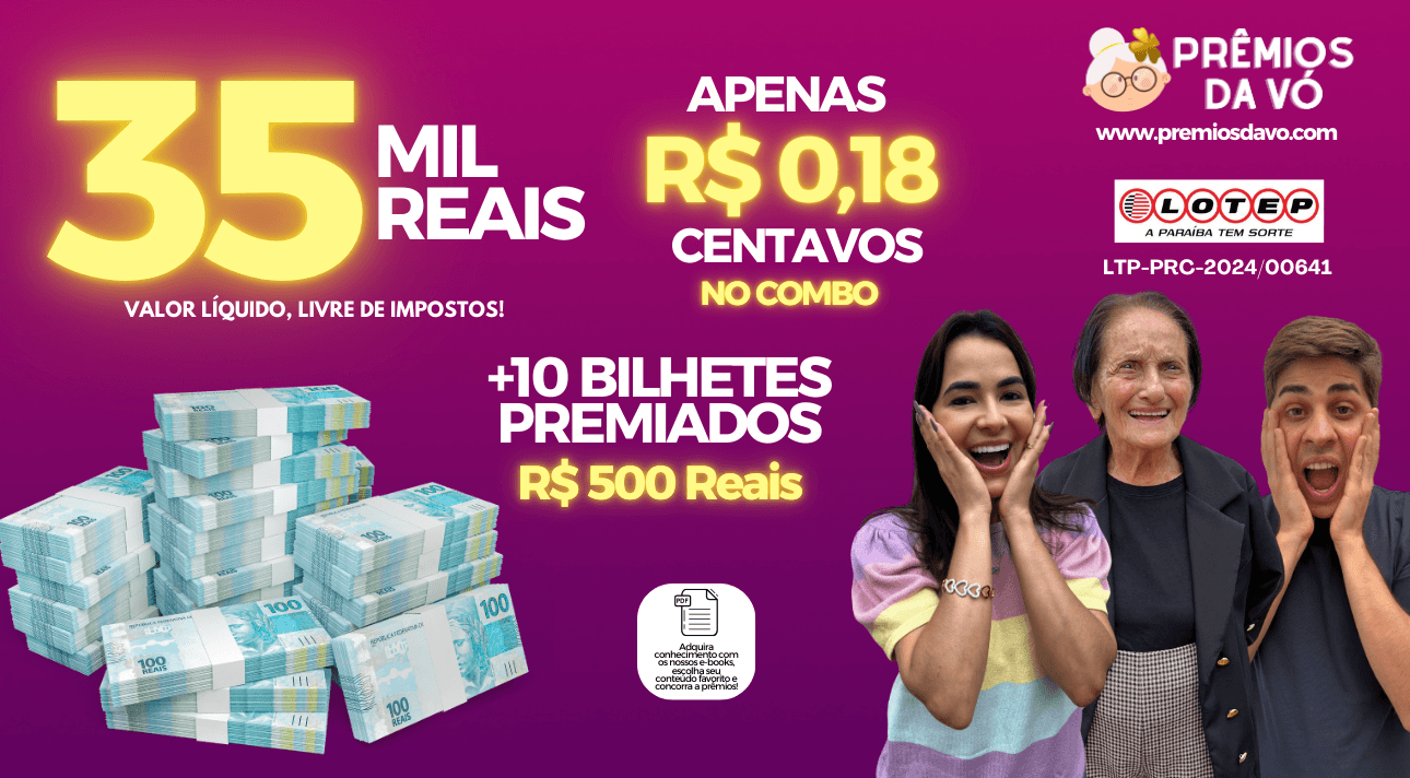 R$ 35 MIL REAIS 😱 POR R$ 0,18 CENTAVOS NO COMBO