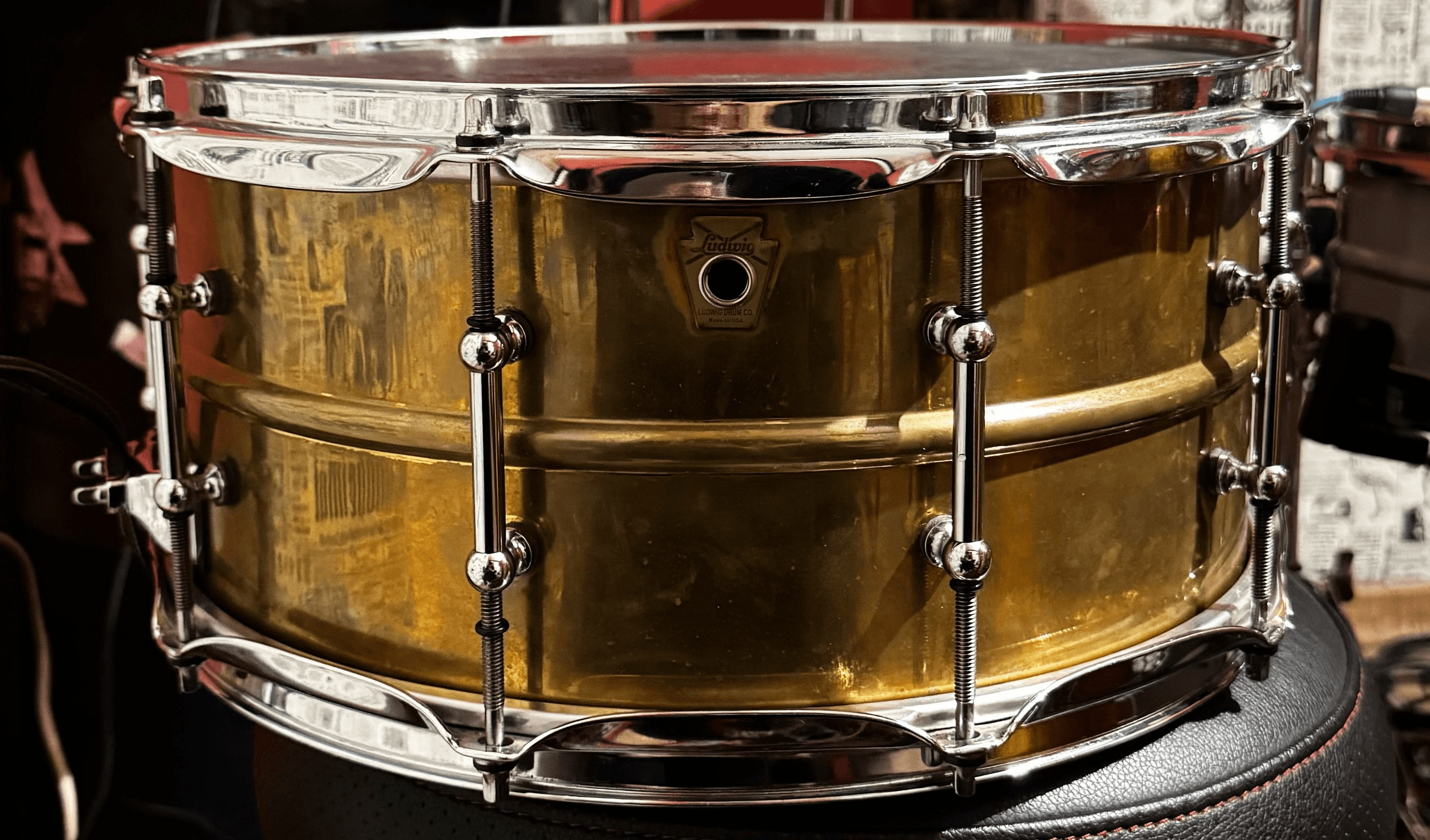 CAIXA LUDWIG BRONZE PHONIC 14x6,5