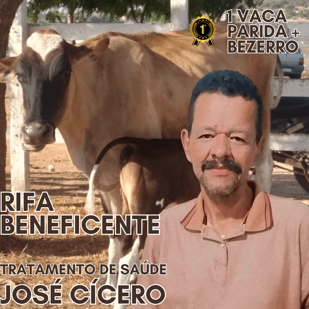 RIFA BENEFICENTE EM PROL DO TRATAMENTO DE SAÚDE JOSÉ CÍCERO