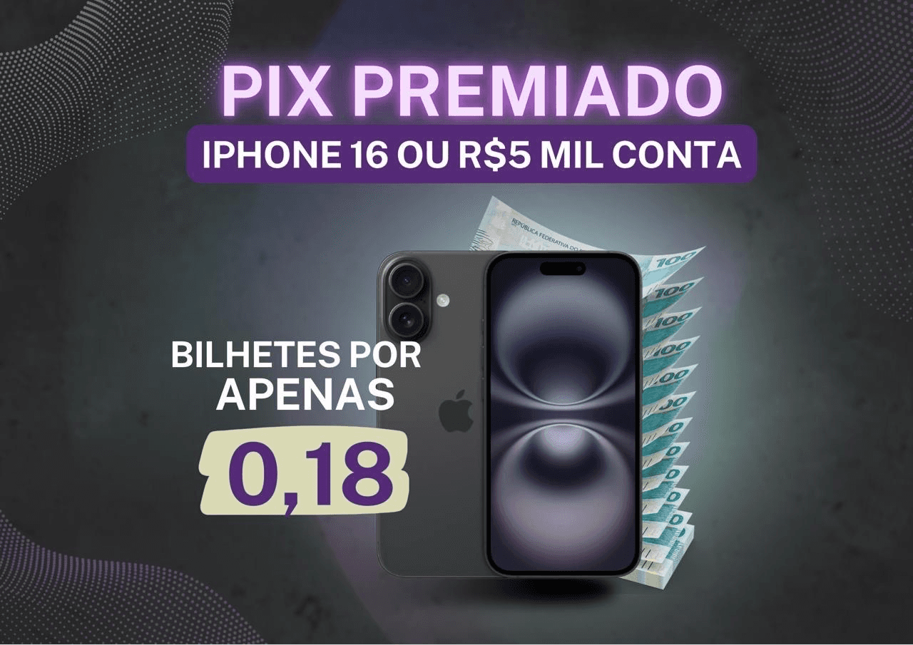IPHONE 16 OU 5 MIL REAIS NO PIX