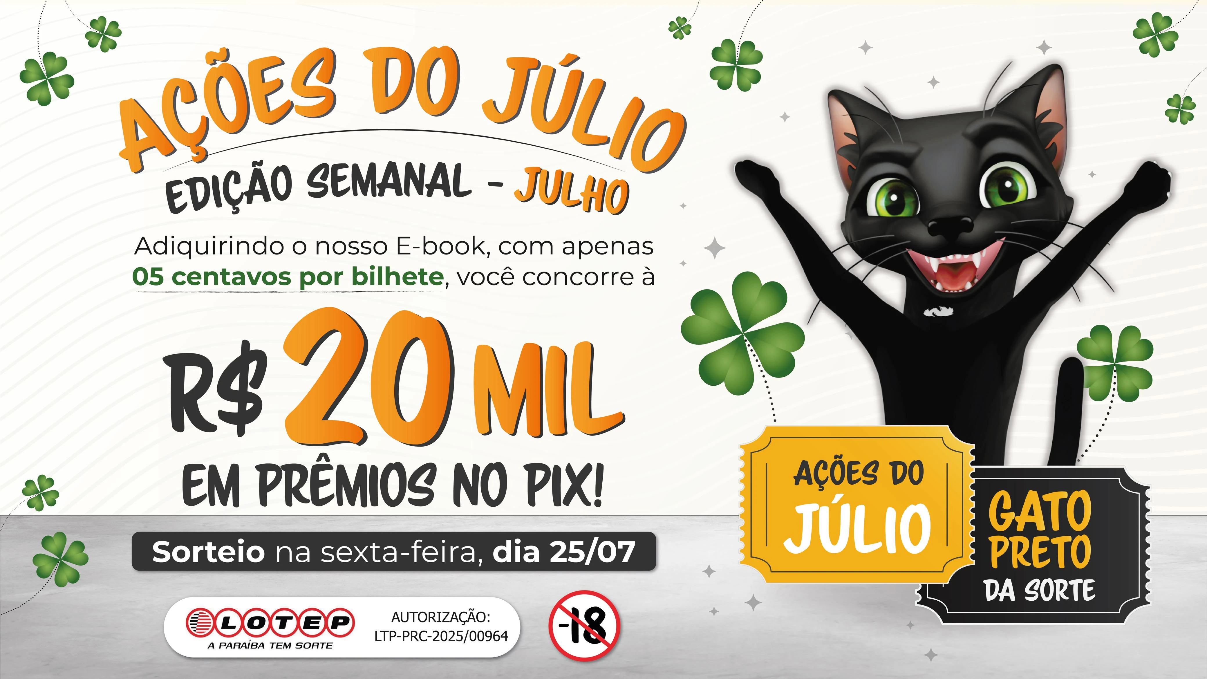 Ação relâmpago (25/07/2025)