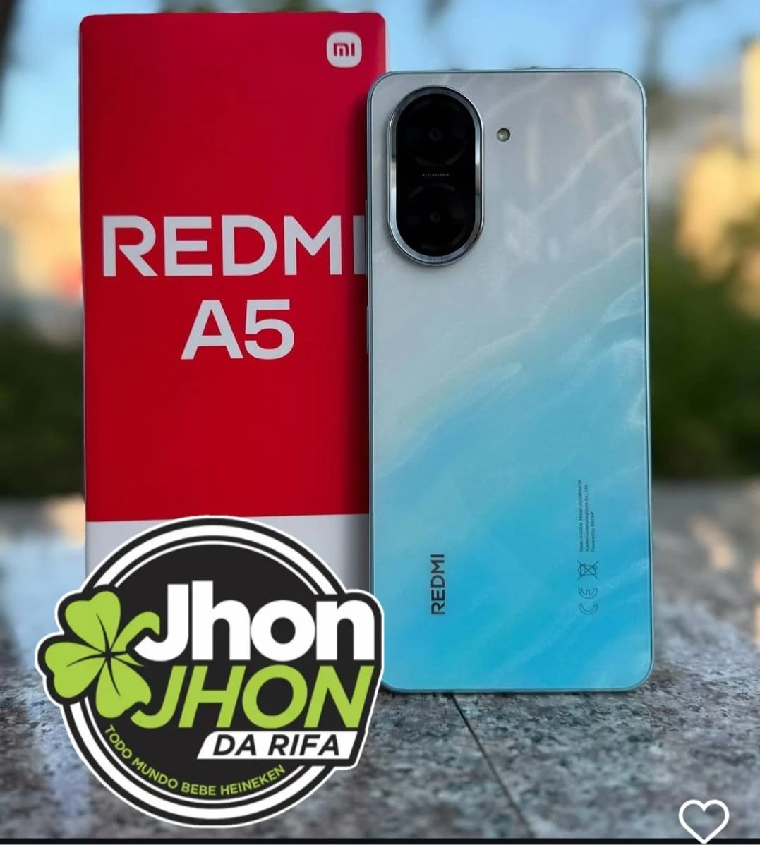 1 Celular Redmi A5 Apenas 1,00 Real