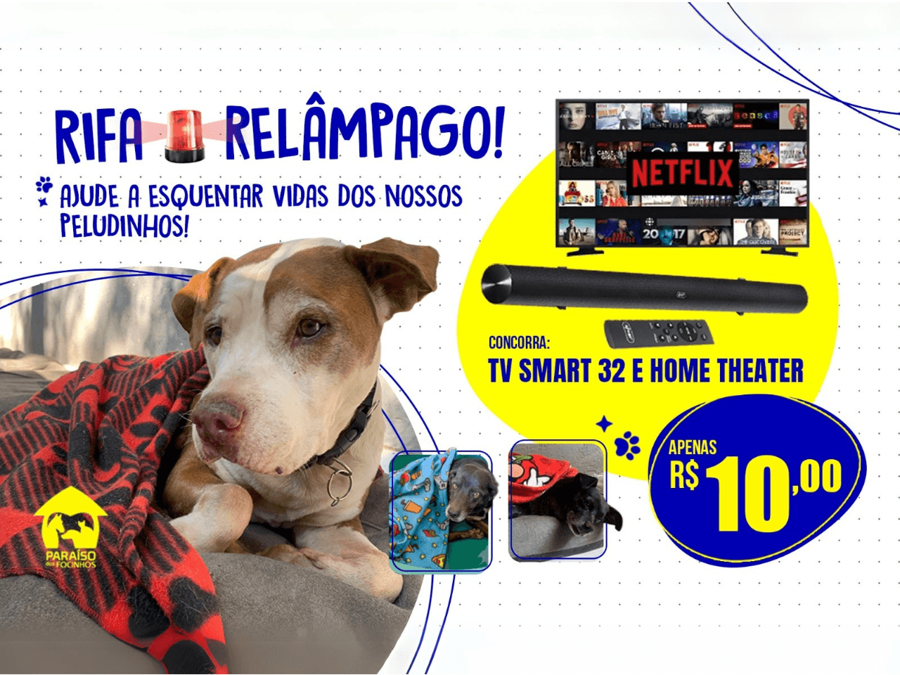 Ajude a esquentar vidas!