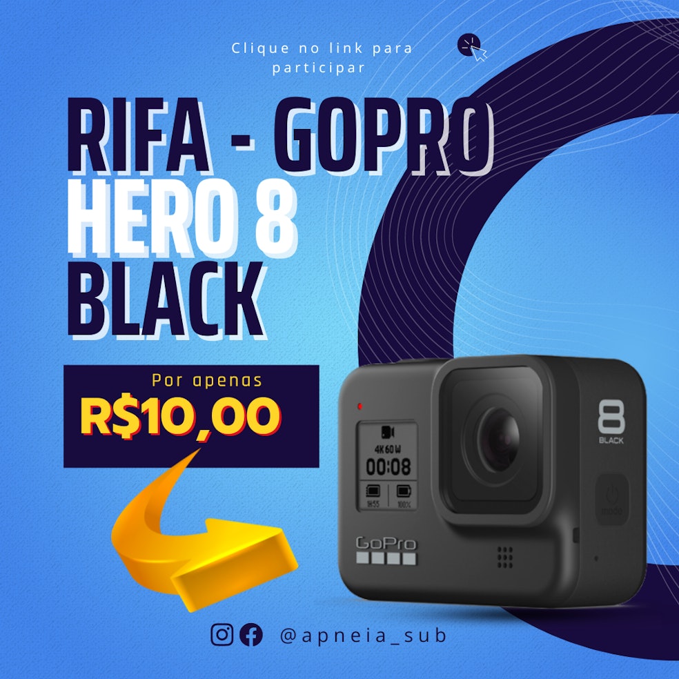 Rifa Gopro Hero 8