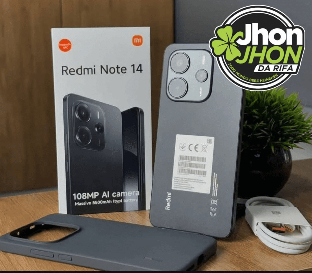 1 Celular Note 14 Apenas 2,00 Reais