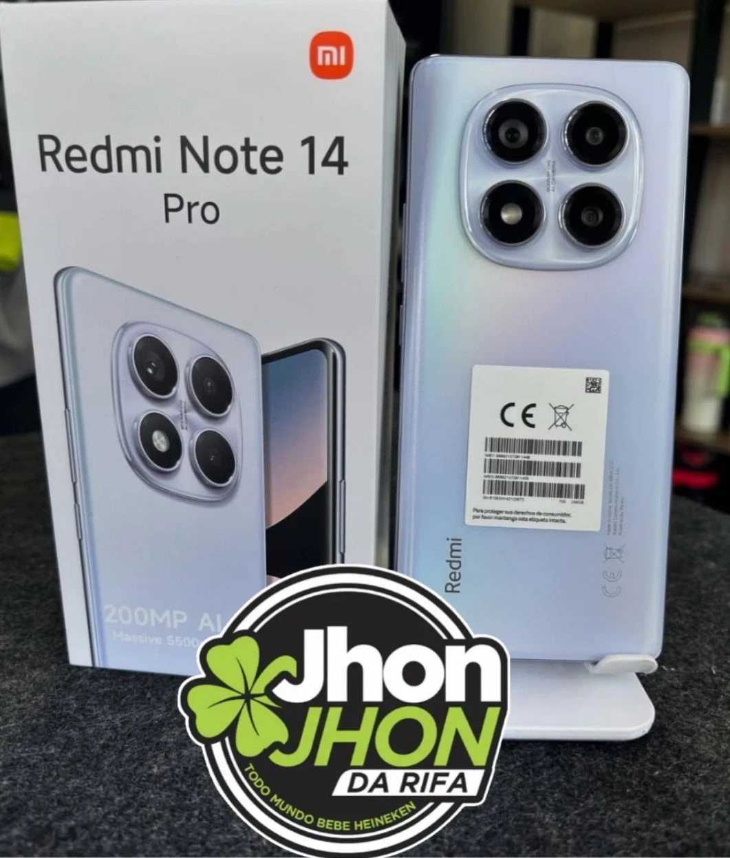 1 Celular Redmi Note 14 pro Apenas 2,00 Reais