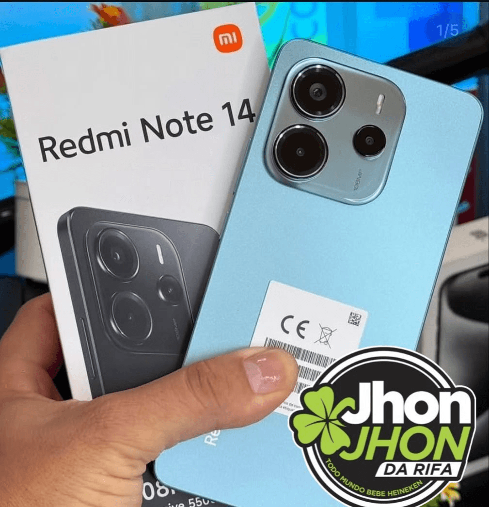1 Celular Note 14 Apenas 2,00 Reais