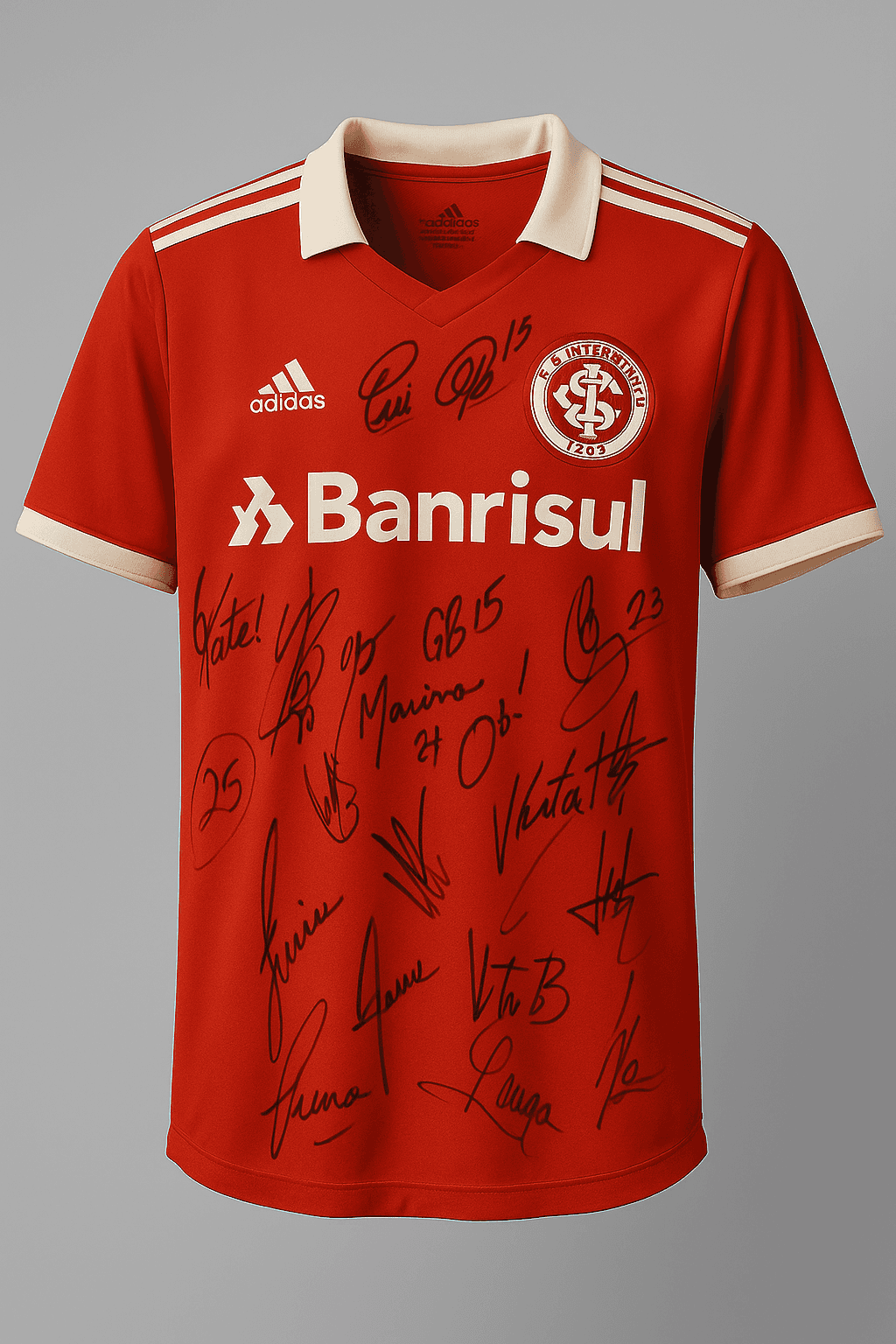 Camisa Autografada Internacional