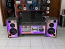 KIT HOME - 2 CAIXAS 4 VIAS PIONEER + PAINEL/RACK FULL TARAMPS + TV 40 POLEGADAS