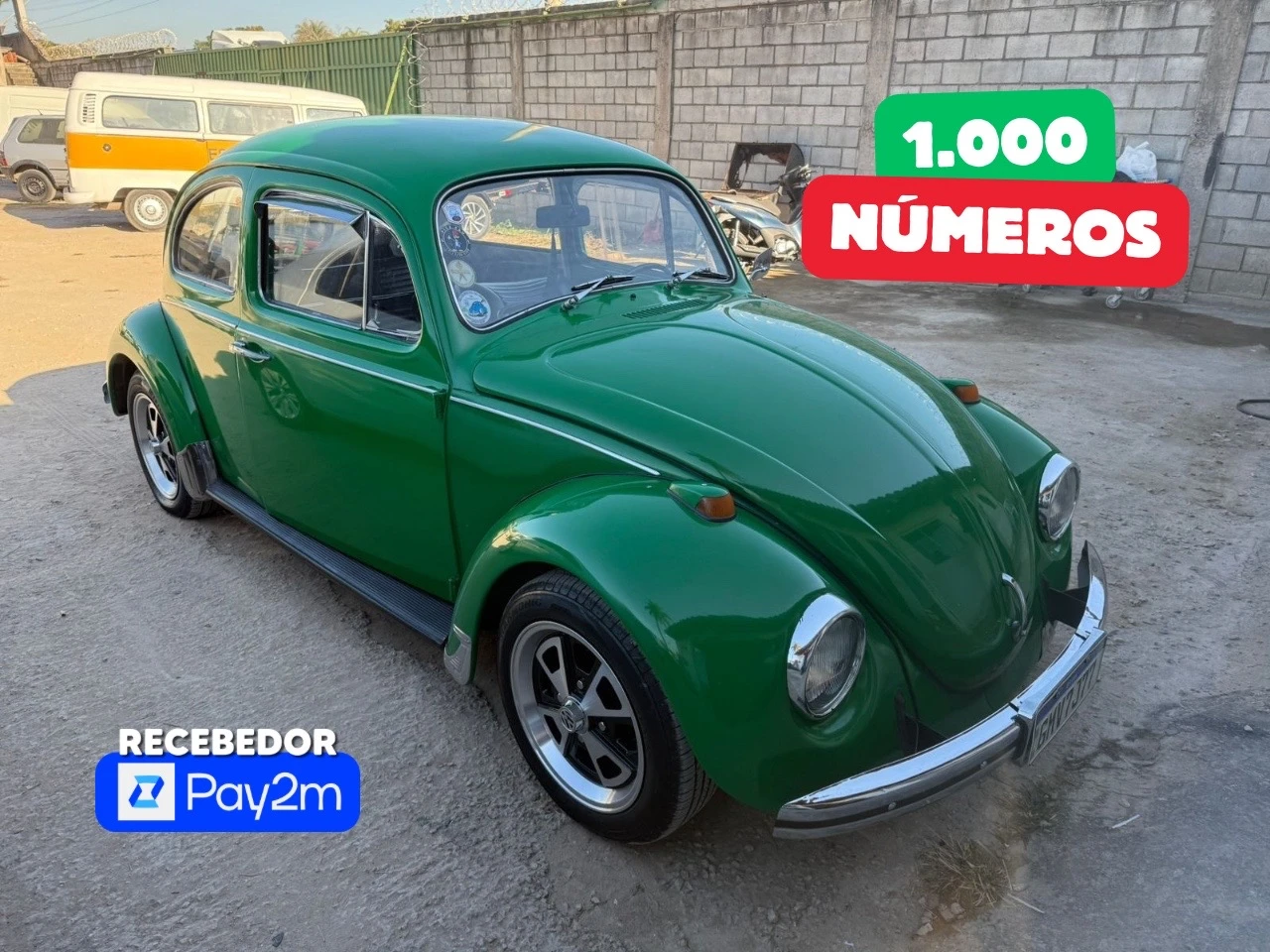 Fusca Verde Místico