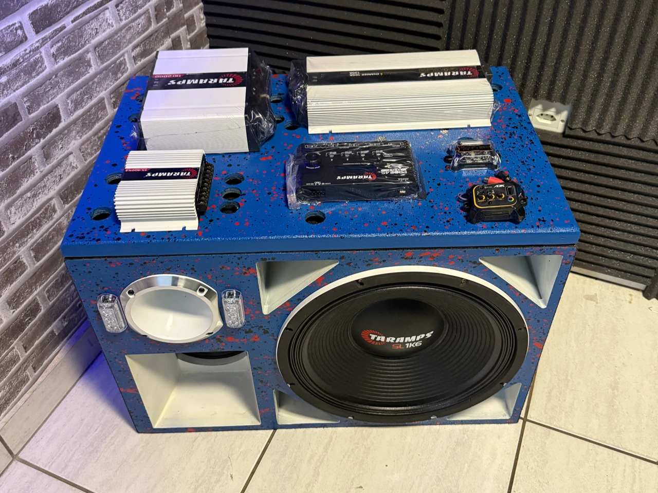 BOB TRIO PESADÃO DE 15 800 RMS + PAINEL FULL TARAMPS