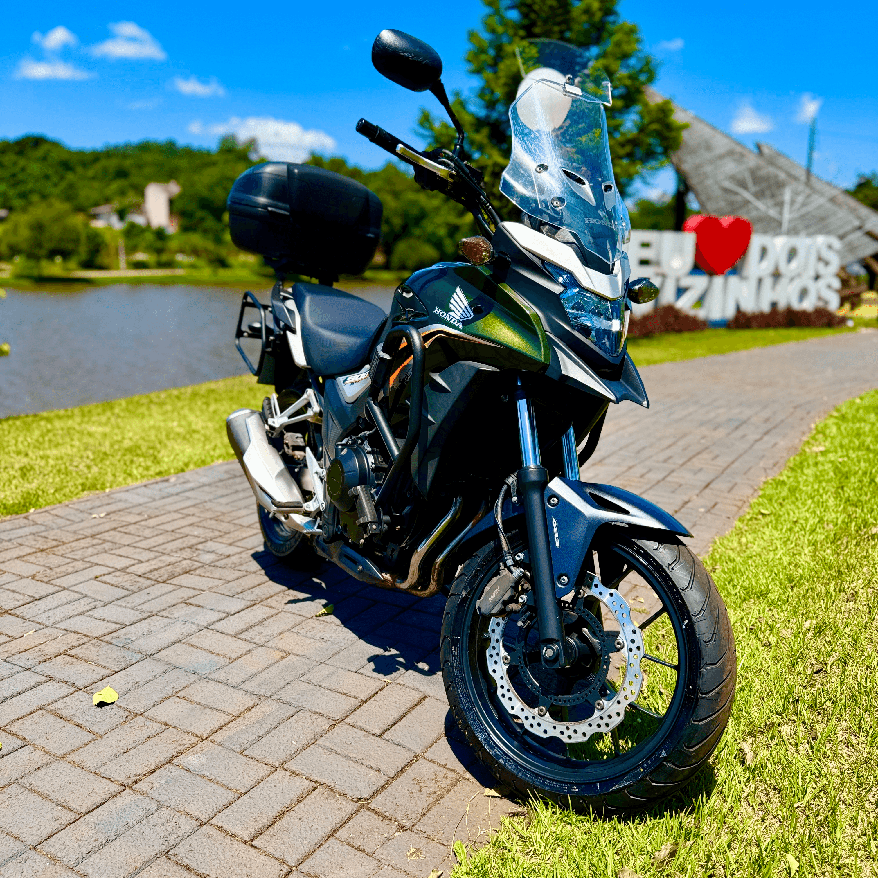 CB 500X+moto infantil