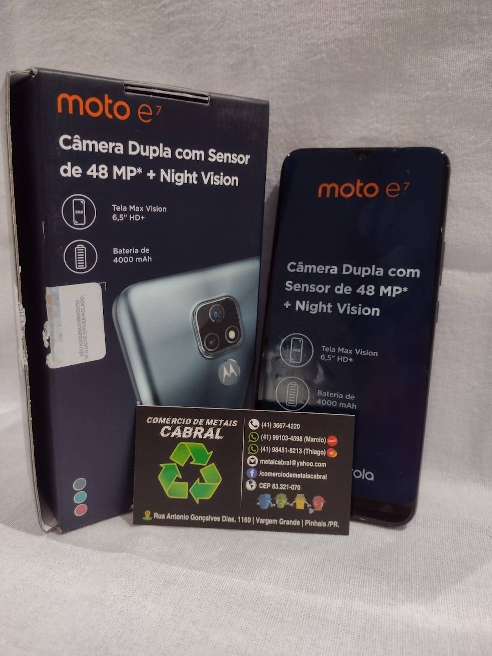 Celular Motorola E7 XT2095 32GB
