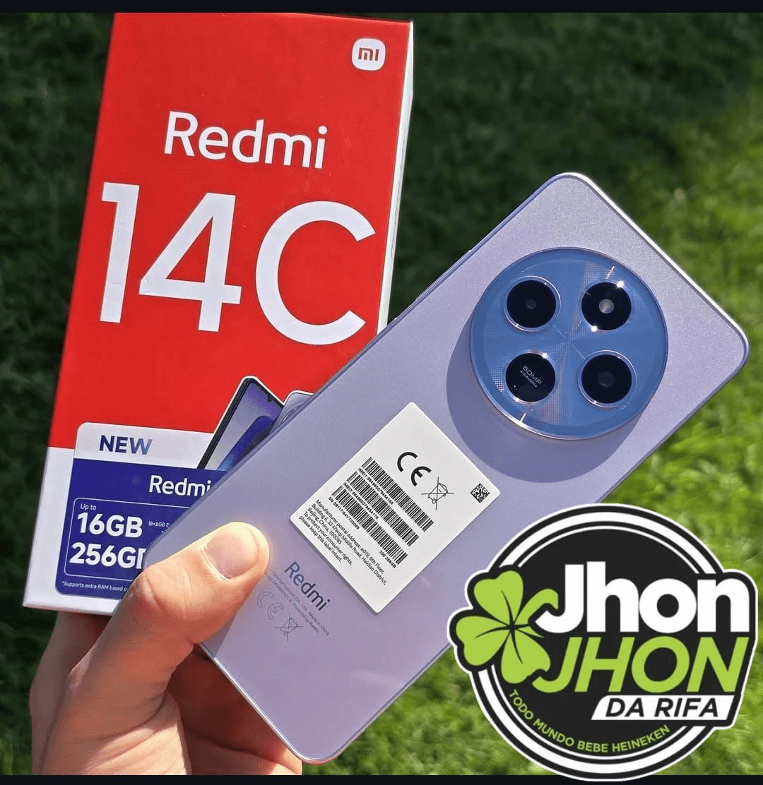 1 Celular Redmi 14C Apenas 1,50