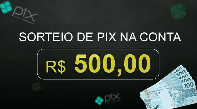 R$ 500 no Pix pra chamar de seu! Bora? Arena XP