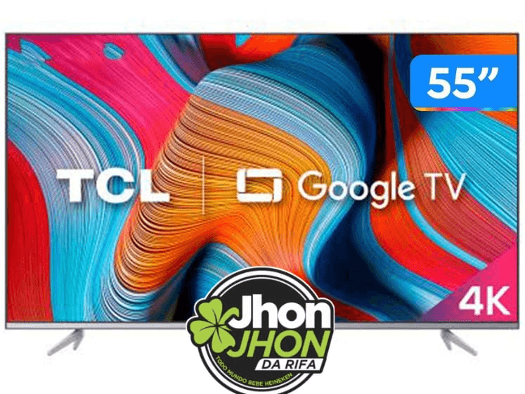 1 Smart Tv de 55 Apenas 3,00 Reais