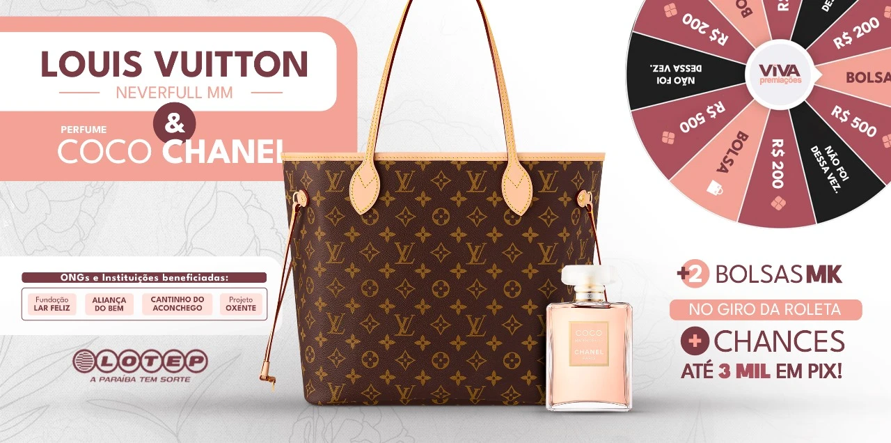 Conquiste Sua Bolsa Louis Vuitton e Um Exclusivo Perfume Chanel